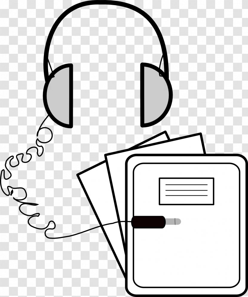 Headphones Clip Art - Artwork - Job Transparent PNG