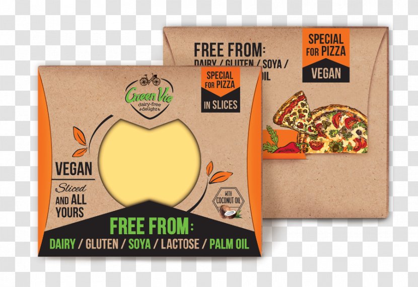 Pizza Vegan Cheese Mozzarella Veganism - Label Transparent PNG