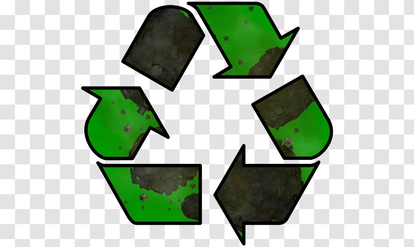 Recycling Symbol Green Dot Waste Reuse - Collects Sign Transparent PNG