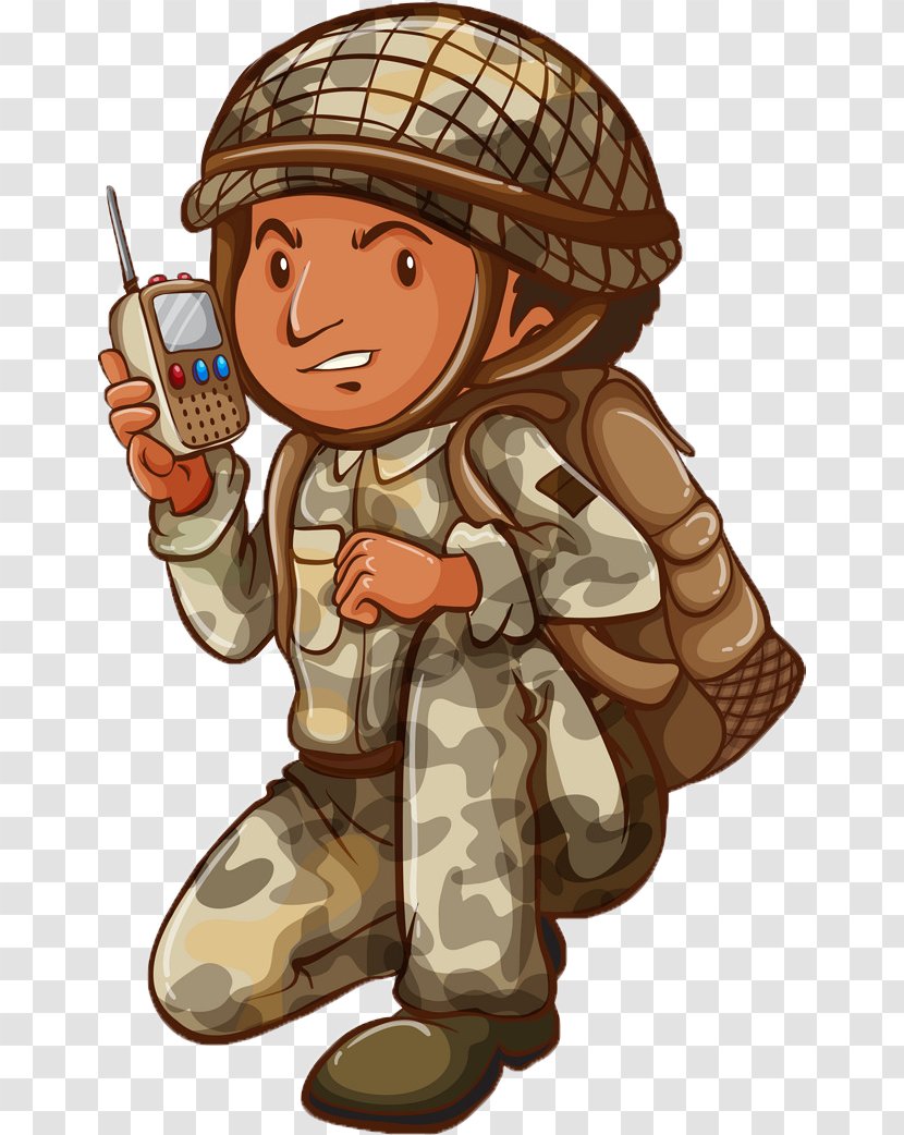 Vector Graphics Soldier Military Royalty-free Clip Art - Hand Transparent PNG