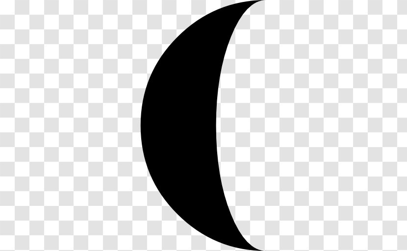 Lunar Phase Symbol Desktop Wallpaper Parenthesis - Black And White - Moon Transparent PNG