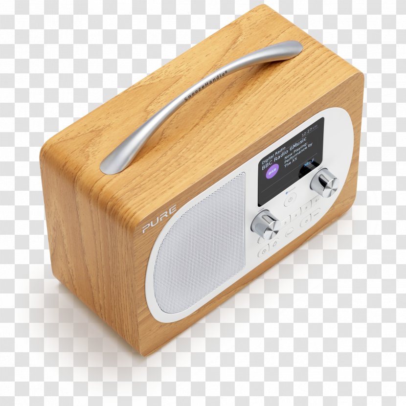 PURE FM/DAB/DAB + Evoke Digital Audio Broadcasting Radio FM - Sound Box Transparent PNG