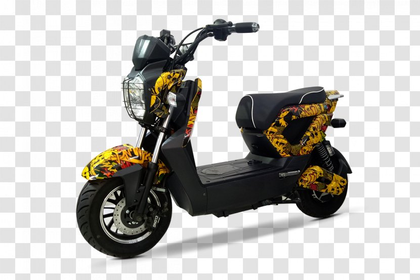 Motorcycle Accessories Motorized Scooter Electric Bicycle Vehicle - Yellow - May 10 Transparent PNG