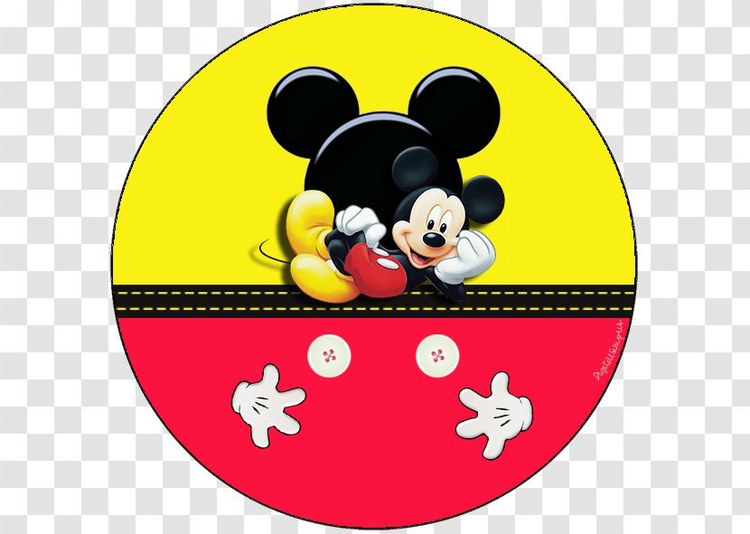 Mickey Mouse Minnie Donald Duck Pluto Max Goof - Yellow - Cute Graduation Book Transparent PNG