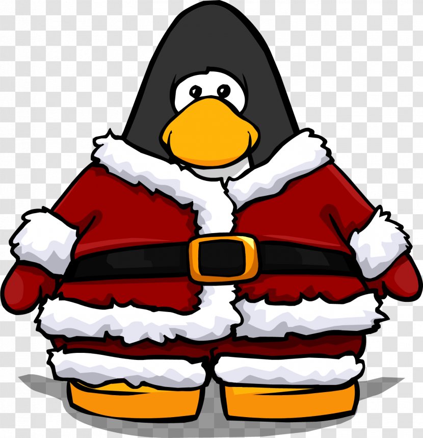 Club Penguin Chef's Uniform Santa Claus Christmas - Gift Transparent PNG
