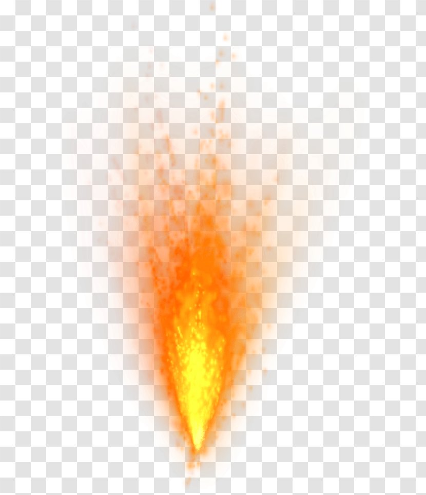Fire Image - Orange Transparent PNG