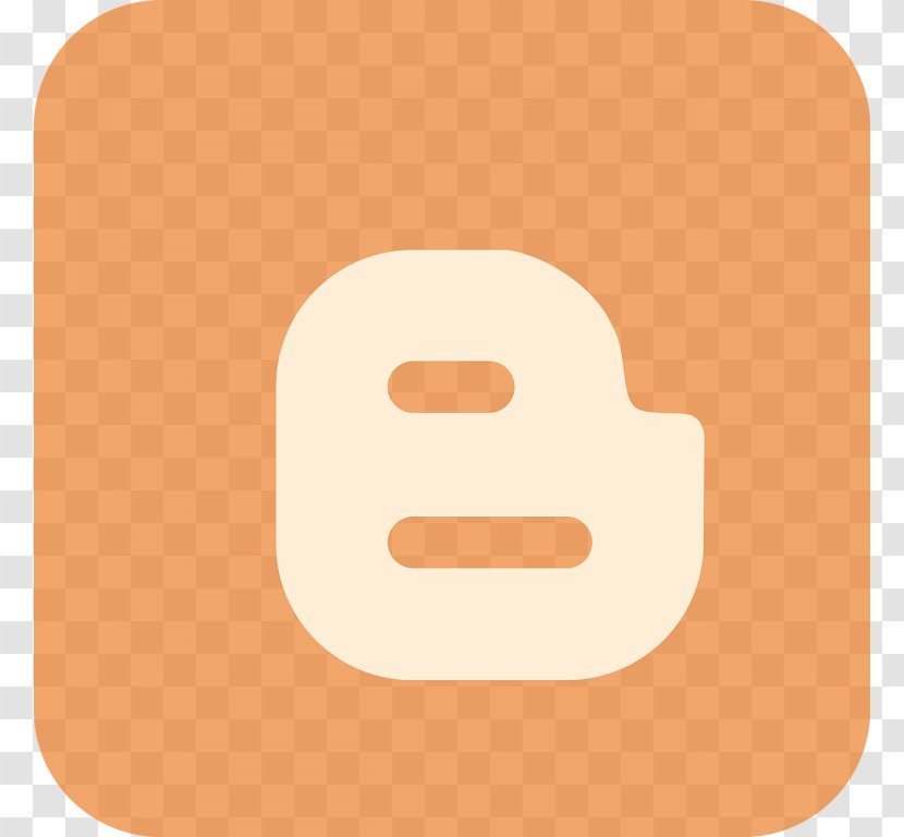 Blogger - Peach - Logo Transparent PNG