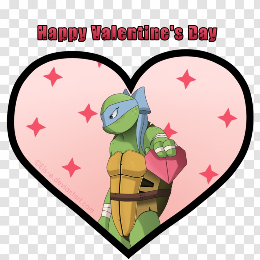 Teenage Mutant Ninja Turtles Leonardo Valentine's Day Mutants In Fiction - Watercolor - Origami Transparent PNG