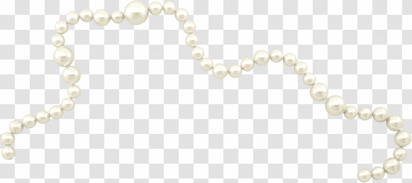 Pearl Material Necklace Body Piercing Jewellery Jewelry Design - Making - Chain Transparent PNG