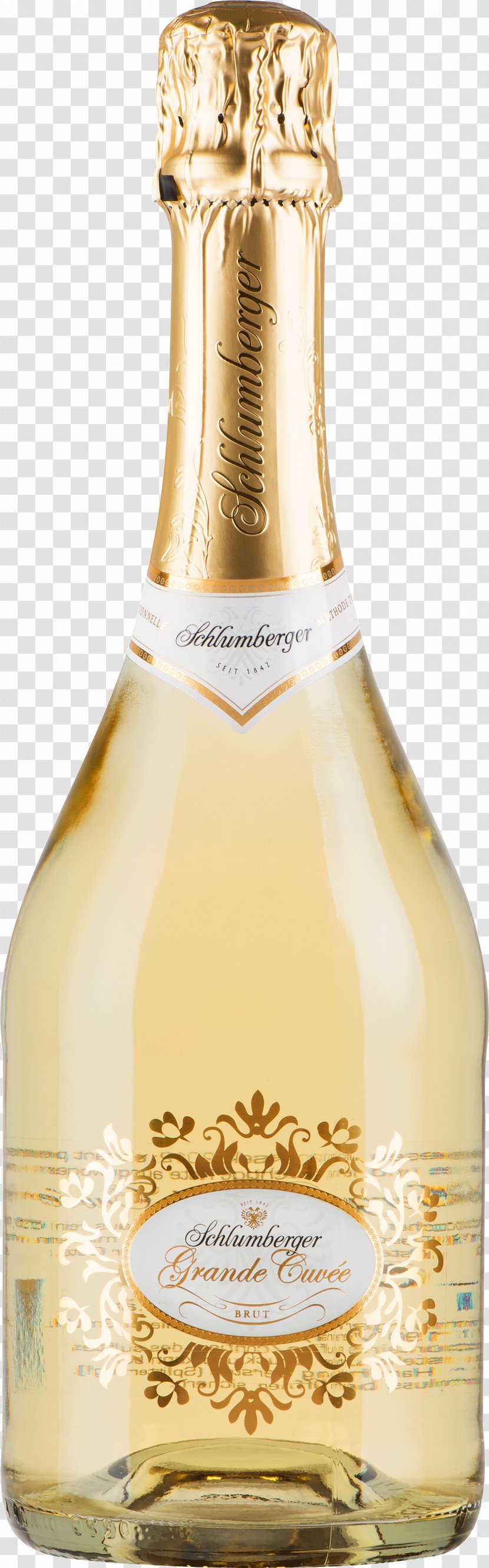 Champagne White Wine Schlumberger Liqueur - Alcoholic Beverage Transparent PNG