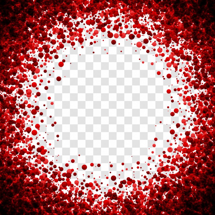 Red Euclidean Vector - Frame Transparent PNG