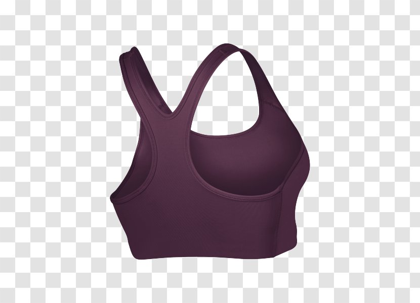 Sports Bra Swoosh Clothing Nike - Silhouette Transparent PNG