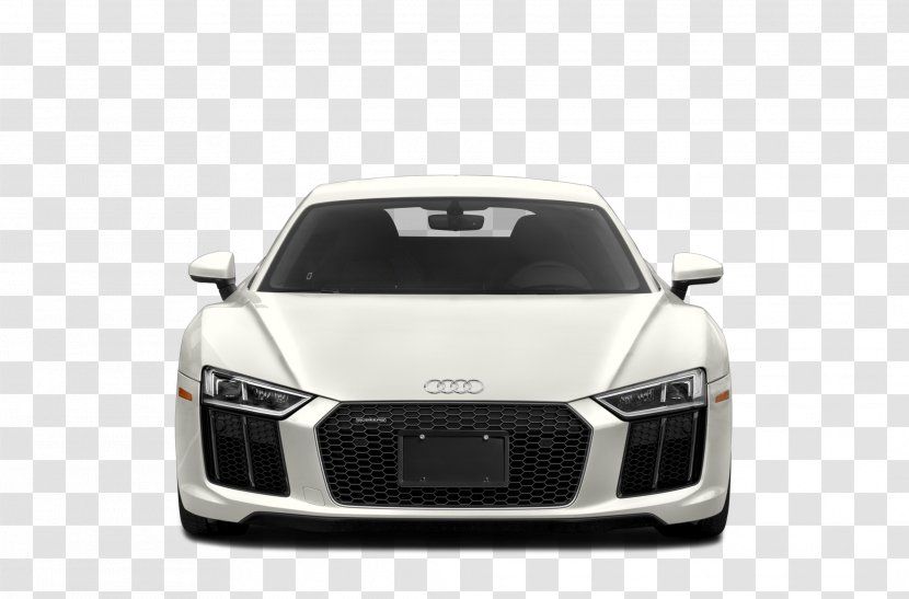 2018 Audi R8 5.2 V10 Plus Coupe Car Quattro Engine - Window Transparent PNG