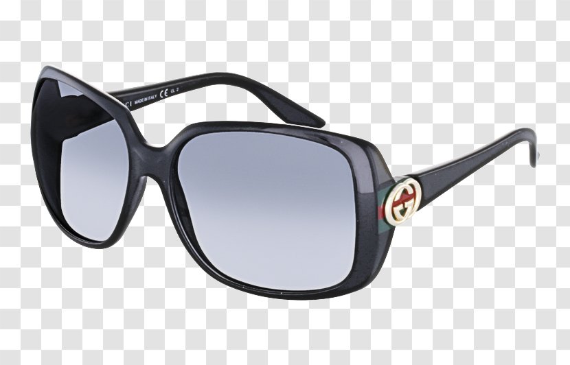 Cartoon Sunglasses - Transparent Material - Glass Aviator Sunglass Transparent PNG