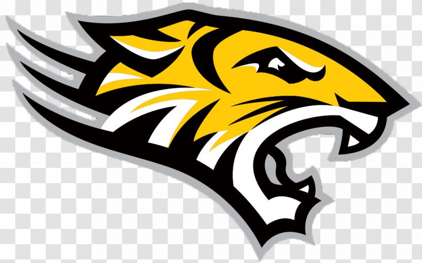 Towson University Tigers Football Men's Basketball Women's Sports - Symbol - Black And White Cartoon Tiger Transparent PNG