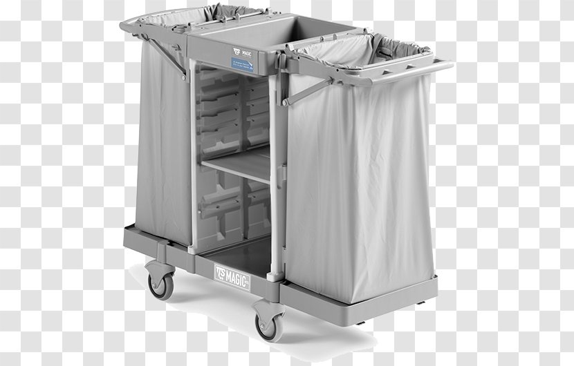 Magic Hotel Cleaning Trolley Chamber-maid - Mop Transparent PNG