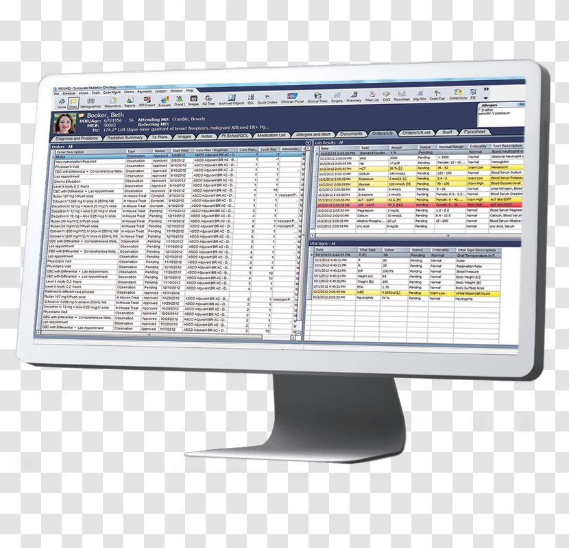 Product Design Computer Software - Medical Records Transparent PNG