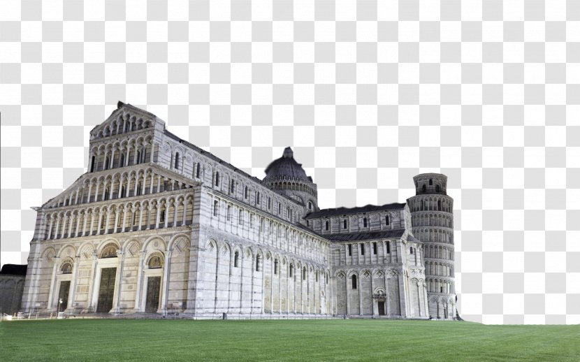 Leaning Tower Of Pisa Cathedral Piazza Dei Miracoli Bell - Classical Architecture - Italy Five Transparent PNG
