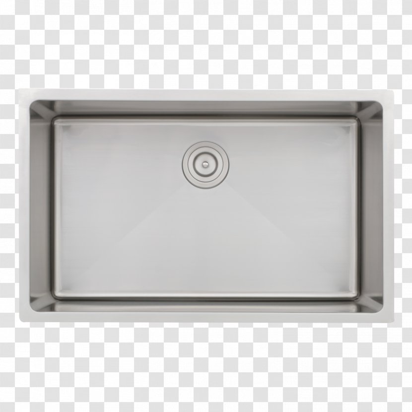 Kitchen Sink Stainless Steel Cabinetry Bathroom - Rectangle - Door Transparent PNG