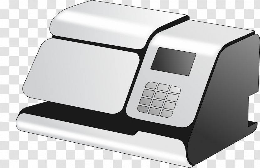 Franking Machines Clip Art - Machine - CASHIER Transparent PNG