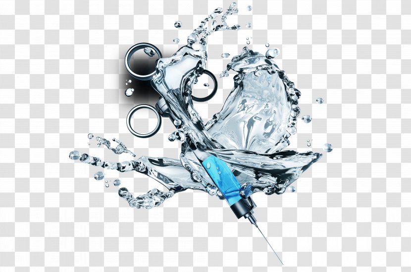 Ultrapure Water Hyaluronic Acid - Syringe Transparent PNG