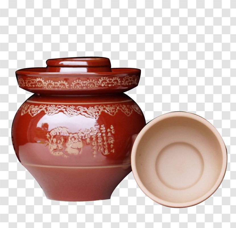 Pickling Ceramic Taobao U56dbu5dddu6ce1u83dc Suan Cai - Teapot - Pickle Jar Transparent PNG