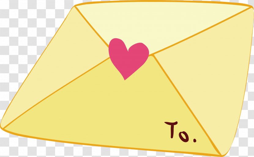 Envelope Euclidean Vector - Standard Paper Size - Cartoon Love Transparent PNG