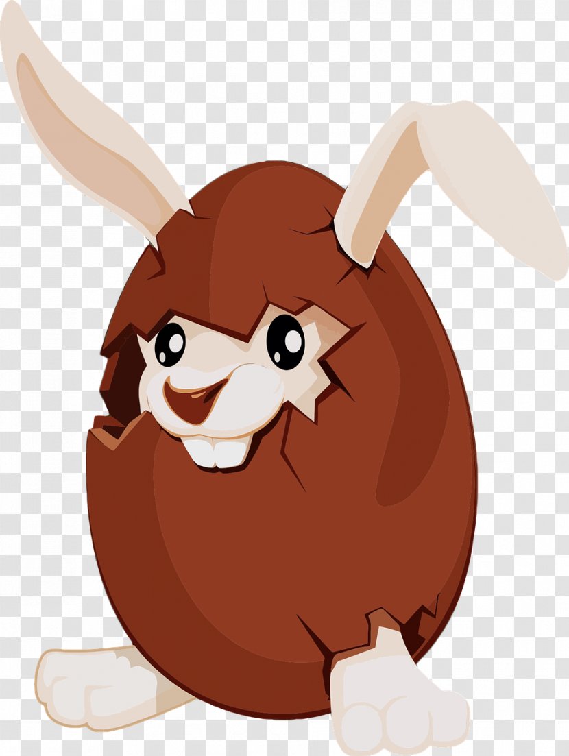 Easter Bunny Chocolate Rabbit Clip Art - Egg Transparent PNG