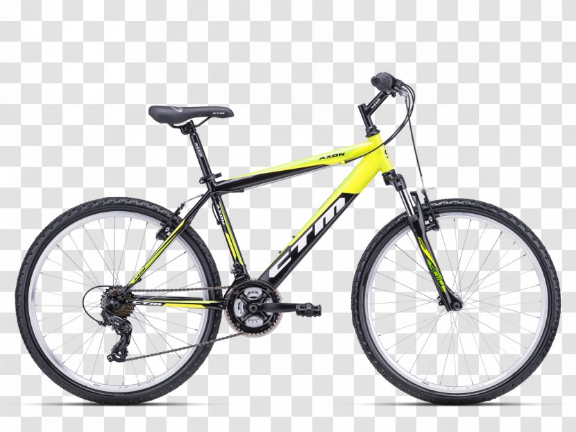 Bicycle BELVE Yellow Green Mountain Bike - Belve Transparent PNG