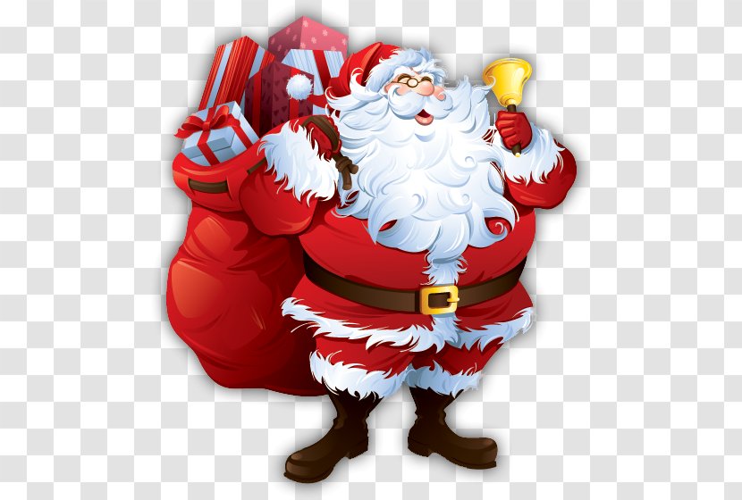Santa Claus Père Noël Christmas Day Ded Moroz Gift - Clause Transparent PNG