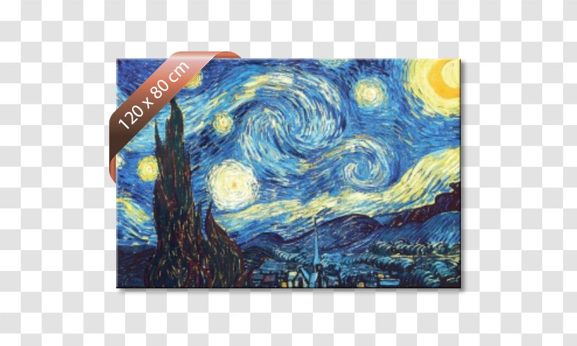 The Starry Night Over Rhône Café Terrace At Vincent And Doctor Painting - Van Gogh Transparent PNG