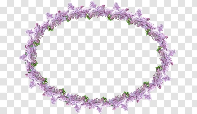 Lavender - Lei - Flower Gemstone Transparent PNG