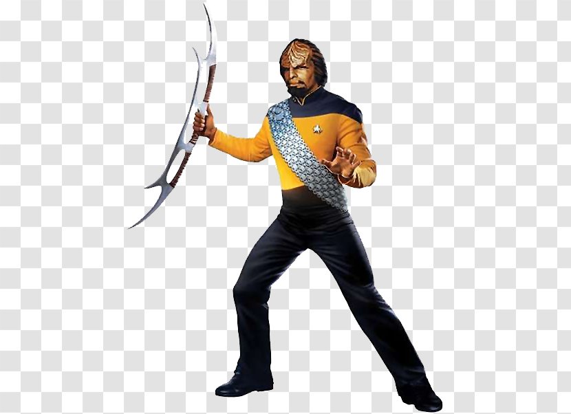 Worf Spock Star Trek Starship Enterprise Klingon - Starfleet - Soul Calibur Vi Mitsurugi Transparent PNG