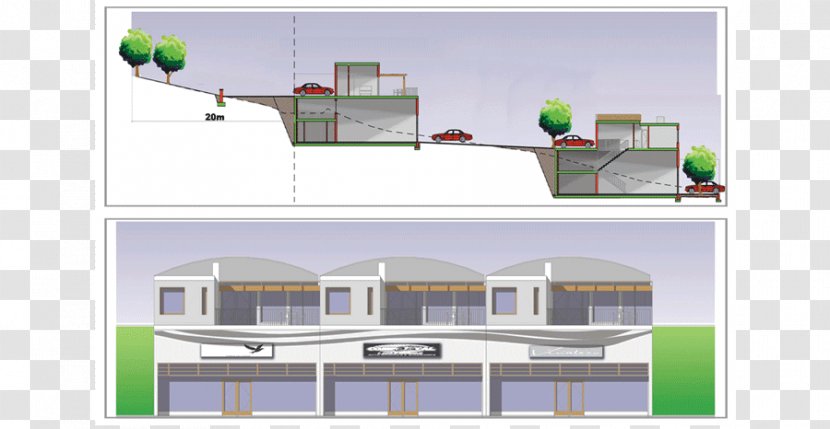 Product Design Urban Property Facade - Plot For Sale Transparent PNG