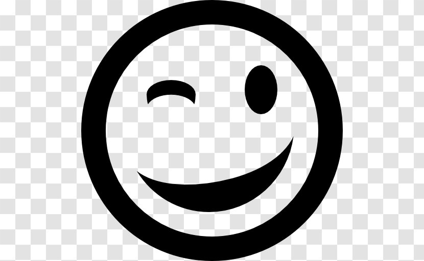 Smiley Emoticon Wink Clip Art - Facial Expression Transparent PNG
