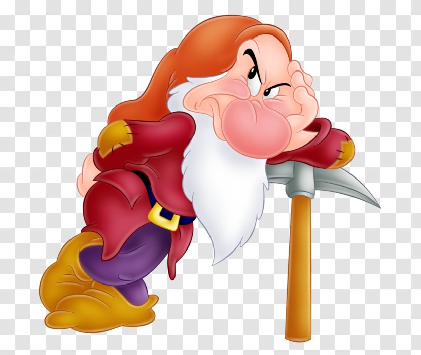 Grumpy Dopey Dwarf The Walt Disney Company - Watercolor Transparent PNG