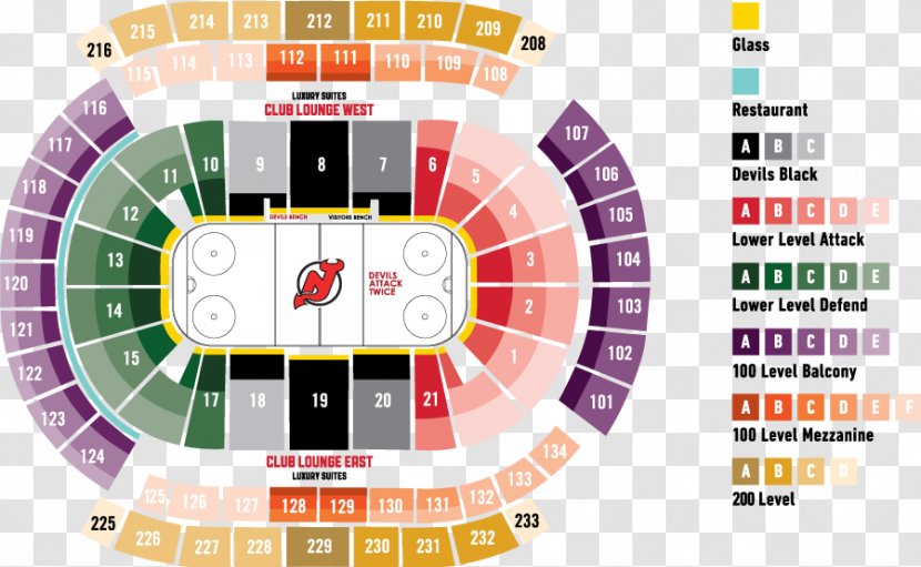 Prudential Center New Jersey Devils Pittsburgh Penguins Seating Plan Ice Hockey - Hell Is Empty And All The Are Here Transparent PNG