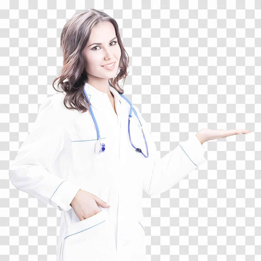 Stethoscope - Medical Equipment - Neck Outerwear Transparent PNG