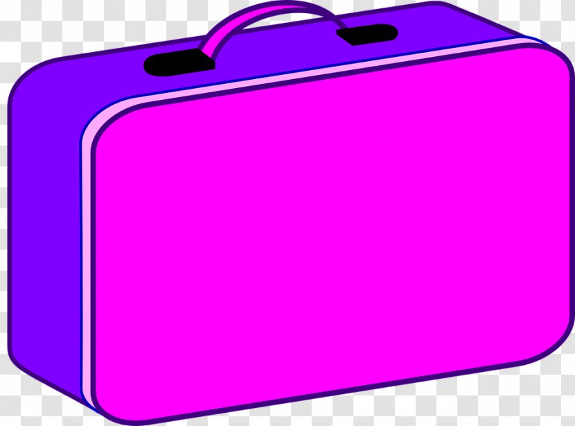 Blog Clip Art - Purple - Lunchbox Transparent PNG