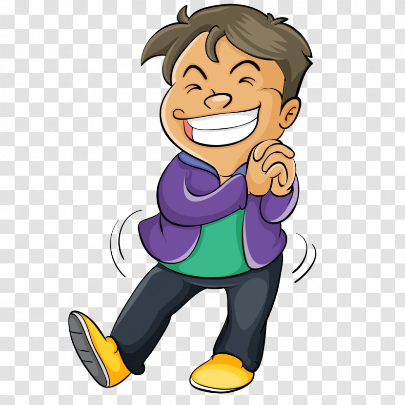 Smiley Child Free Content Clip Art - Cartoon - Happy People Transparent PNG