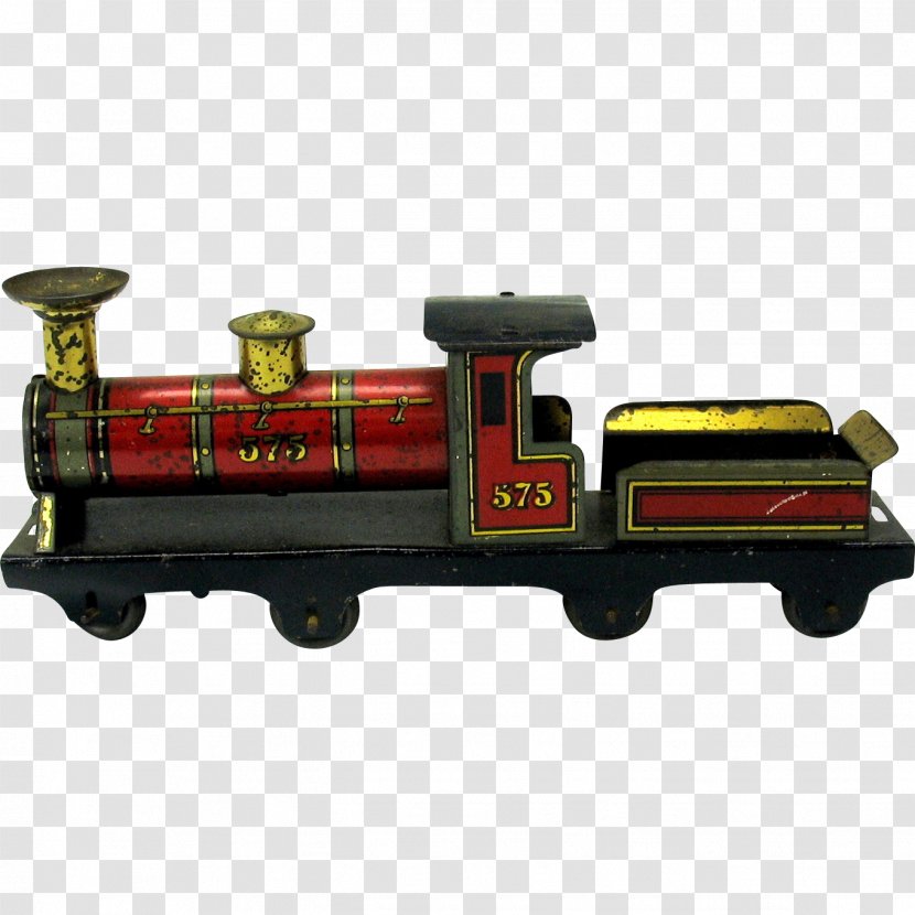 Railroad Car Train Rail Transport Locomotive Motor Vehicle - Toy Transparent PNG
