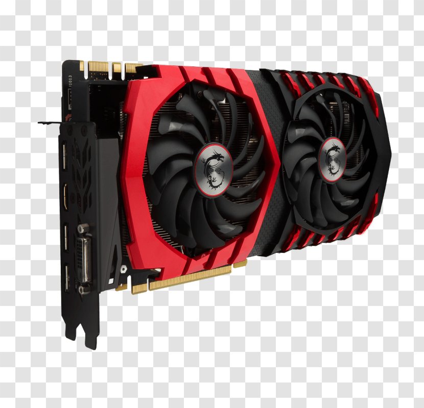 Graphics Cards & Video Adapters NVIDIA GeForce GTX 1070 1060 MSI TI TITANIUM 8G Card - Scalable Link Interface - Computer Transparent PNG