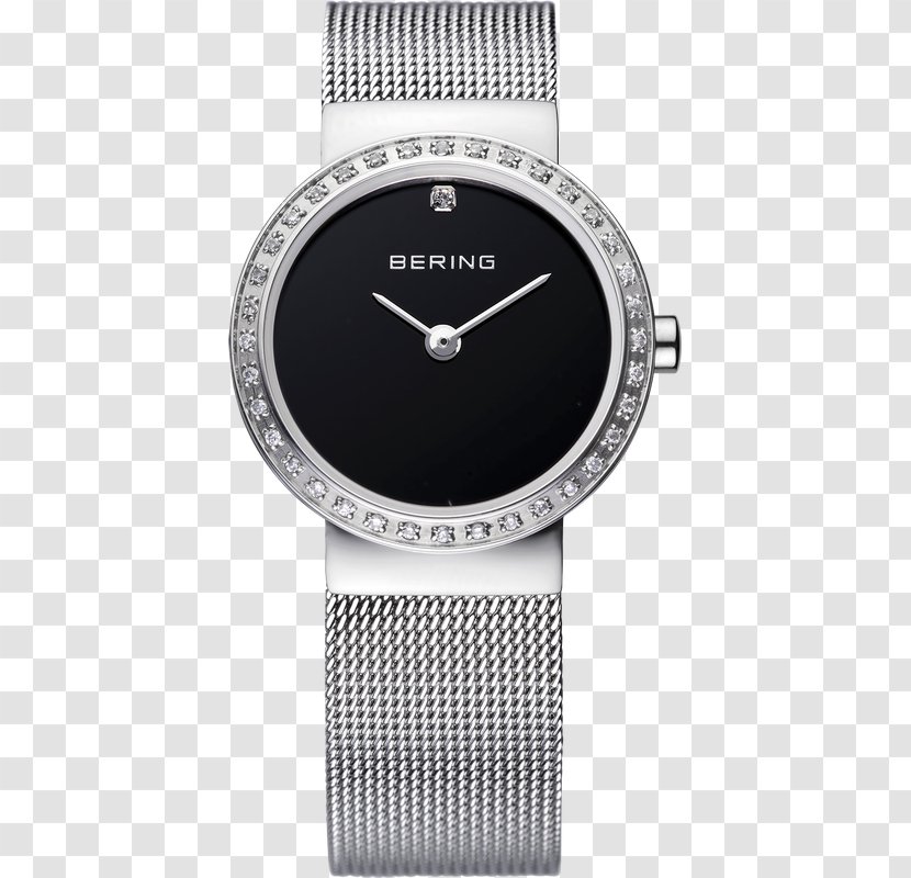 Watch Clock Jewellery Strap Bering Time - Silver Transparent PNG