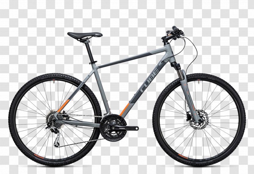 Hybrid Bicycle Mountain Bike Cyclo-cross Kona Company - Wheel - Orange Grey Transparent PNG