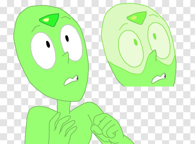 Peridot Green Amethyst Base Image - Art - Steven Universe Transparent PNG