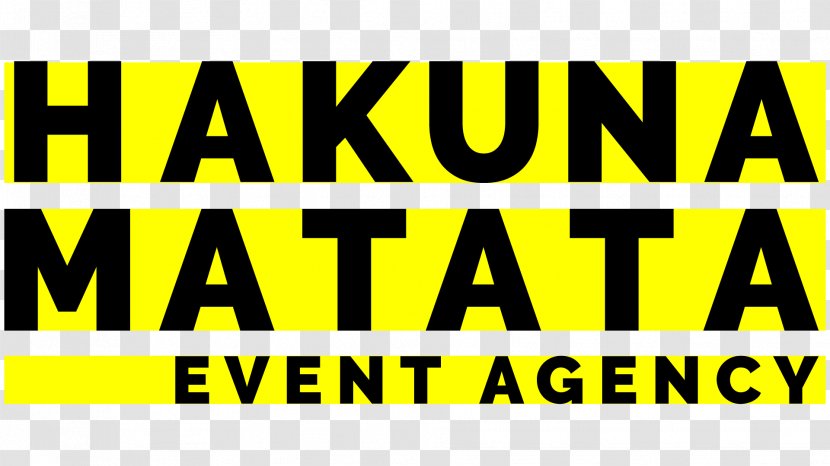 Logo Font Brand Product Line - Yellow - Hakuna Matata Symbol Transparent PNG
