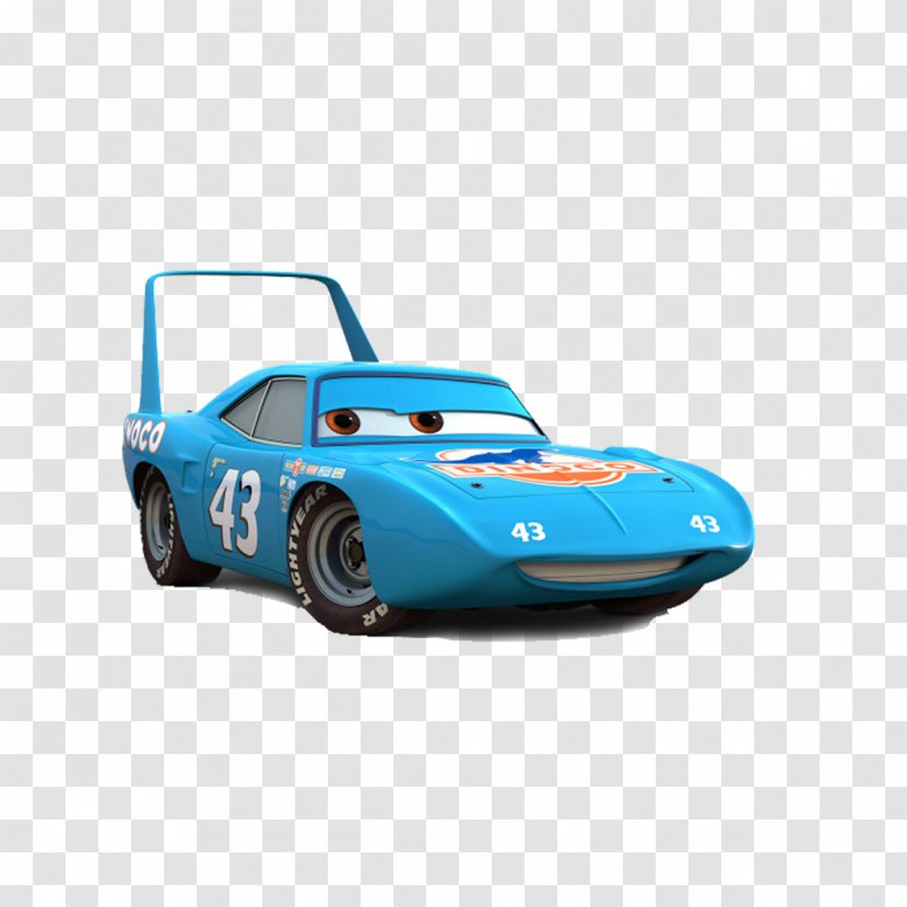 Cars Lightning McQueen Mater Strip The King Weathers Chick Hicks - Sports Prototype - Cartoon Car Transparent PNG