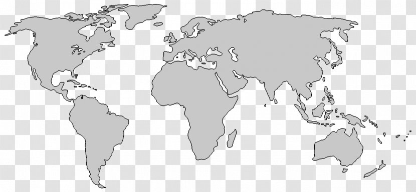 Student World Cattle Horse Map - Line Art Transparent PNG