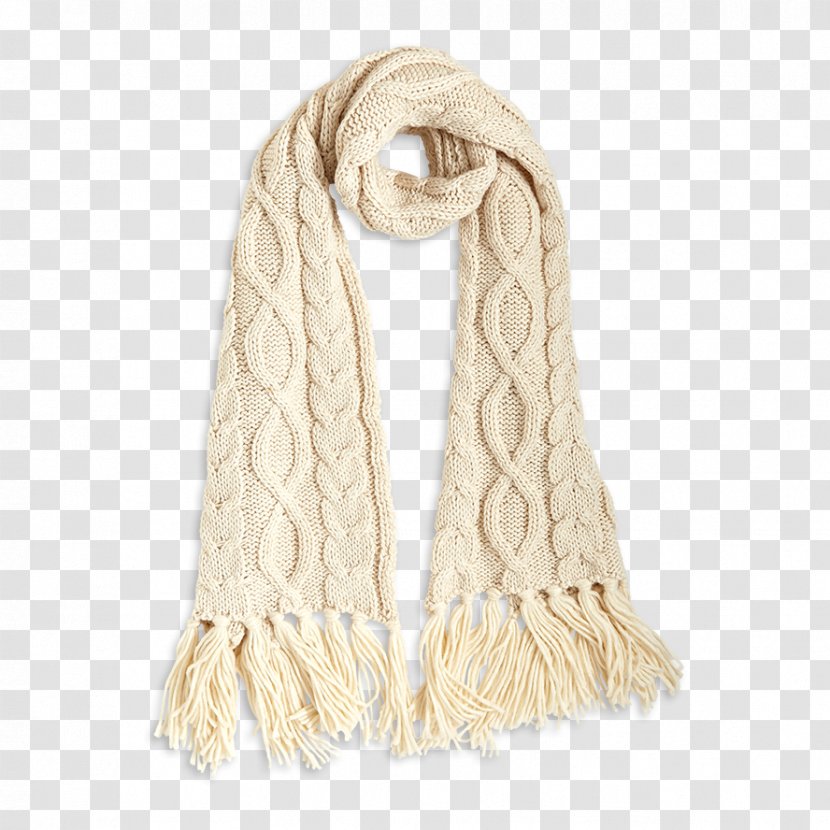 Scarf Beige - Women Transparent PNG