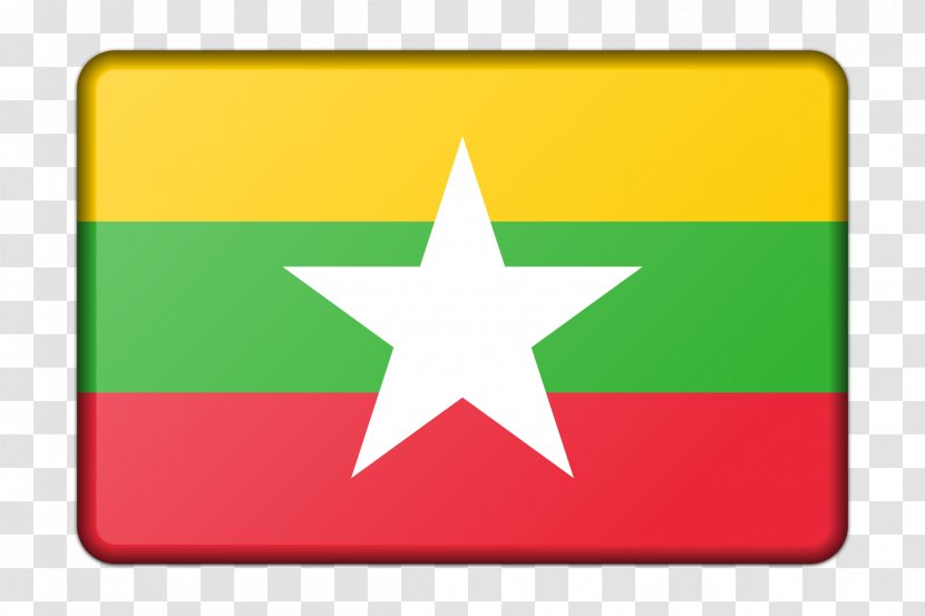 Flag Of Myanmar Burma National The Association Southeast Asian Nations - Yellow Transparent PNG